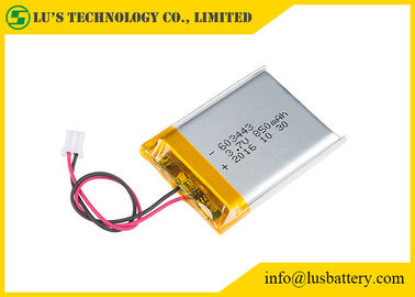 Des Lithium-LP603443 Ionender batterie 603443 Ionenpolymer-des Akku-3,7 V 850mah Li Zelle des Akkus 3.7v