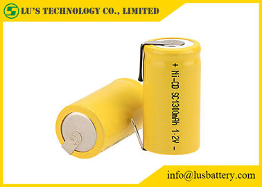 Batterie-Nickel-Cadmiumbatterie der Ni-CD-SC1300mah 1,2 V für Notersatzbeleuchtungen