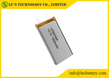der Lithium-Polymer-Batterie LP803466 3.7v 1900mah wieder aufladbare wieder aufladbare Zelle der Lithium-Ionen-Batterie 3.7v