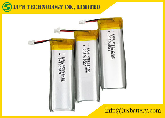 Polymer-Batterie CP802060 der Folien-2300mah der Taschen-LiMnO2 3,0 Volt