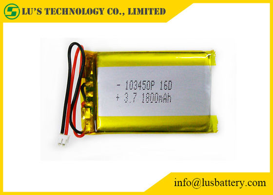Lithium Ion Polymer Battery 3.7V 1800mah 10.0mm Stärke-LP103450