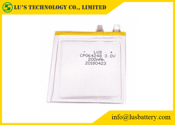 Dünne Lithium-Batterie 200mah 3.0v CP064248 RFID usw. ultra für Umbauten
