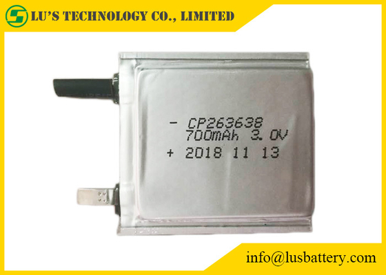 dünne Primärlithium-batterie CP263638 700mAh 3.0V ultra für RFID