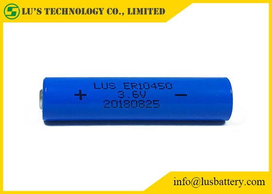 Batterie-intelligenter Verschluss-nicht wiederaufladbare Batterie ER10450 3.6V 700mAh AAA Lithium-Socl2
