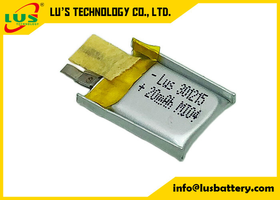 Wieder aufladbare ultra dünne Lipo-Batterie 8mah - Lithium-Polymer-Zelle 110mah 3.7v