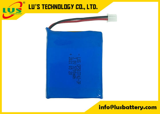 3 Beutel-Lithium-Ion Batterys 5700mah CP503740 des Volt-CP503742 dünne Batterie ultra