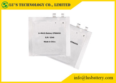 CP064243 ultra dünne weiche Form-flexible Paketlithium-batterie der Batterie-3.0v 135mah