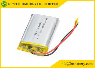 Lithium-Polymer-Batterie LP103450 lipol Batterie LP103450 1800mah 3.7v wieder aufladbare