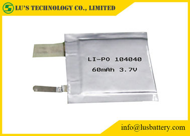 LP104040 3.7V 60mah kleine Lithium-Ionen-Batterien 3.7v 60mah der Lithium-Polymer-Batterie-Zellen pl104040 für Tracking-System