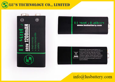 Lithium-Batterie 1200mAh der CR9V-Lithium-Mangan-Batterie-9v