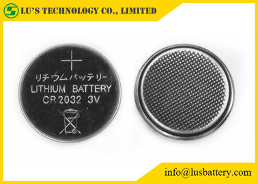 Lithium-Knopf-Zelllithium-Münzen-Zellbatterie CR2032 3.0V 210mah