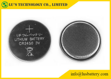 Lithium-Knopf-Zelllithium-Zellen-Soem/ODM CR2450 3v 550mah verfügbar
