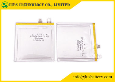 Leichte Lithium-Batterie CP064248 200mAh 3,0 V für Bankkarte