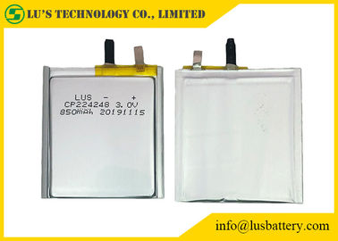 CP224248 Primärdünne Lithium-Batterie CP224248 der Lithium-Batterie-3v 850mah ultra der Batterie-850mAh 3v