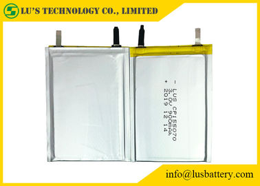 3.0V 900mAh Li-MnO2 nicht wiederaufladbare des Batterie-Cp155070 dünne dünne Batterien CP155070 Zellsatz-3v