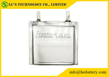 Primärkundengebundene Anschlüsse der Lithium-Batterie-3.0V 1250mah CP265045