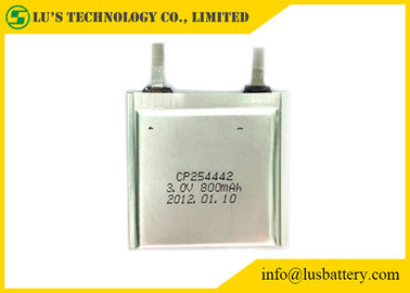 der Dünnfilm-Lithium-Batterie CP254442 LiMnO2 3.0V 800mAh Batterie für Thermometer