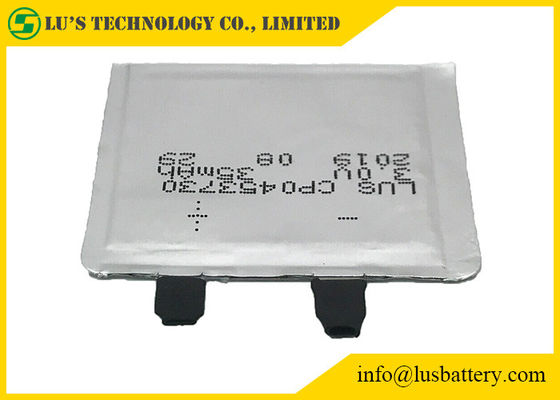 Lithium-Batterie CP0453730 0.4mm Stärke-3v 35mah Limno2