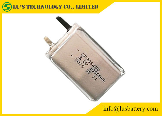 Lithium-Zelle Limno2 CP903450 nicht wiederaufladbare dünne Lithium-Batterie-4000mah 3.0v