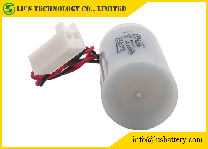 Größe ER14250 3,6 V 1200mah lisocl2 der Batterien 1/2AA batteirs mit Kunststoffkoffer für das Messen