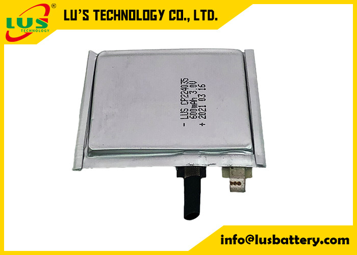 Flache Beutel-Zellhybride Batterie LiMnO2 der Lithium-Batterie-CP224035 für das Nennen von Lacator