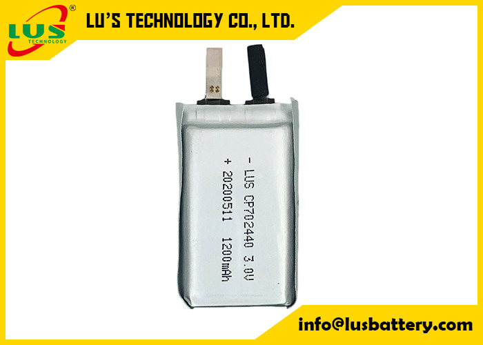 Weiches ultra dünnes Volt CP702440 der Batterie-1500mah 3 für elektronische Rekordtracking-systeme