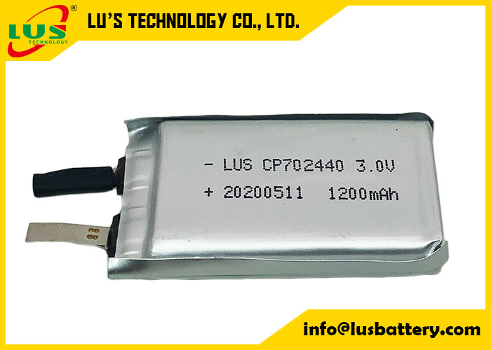 Weiches ultra dünnes Volt CP702440 der Batterie-1500mah 3 für elektronische Rekordtracking-systeme