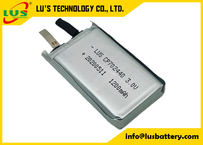 Weiches ultra dünnes Volt CP702440 der Batterie-1500mah 3 für elektronische Rekordtracking-systeme