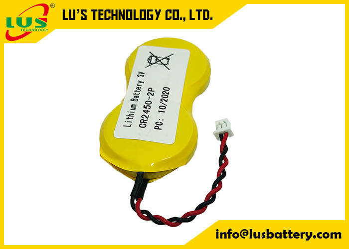 Cr2450-2p 3v Batterie-Art Imos 1p2-A1 der Knopf-Zellen1200mah für Rfid