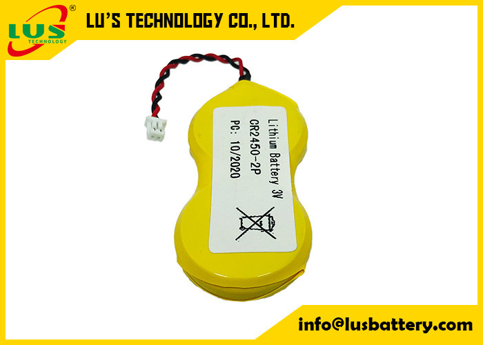 Cr2450-2p 3v Batterie-Art Imos 1p2-A1 der Knopf-Zellen1200mah für Rfid