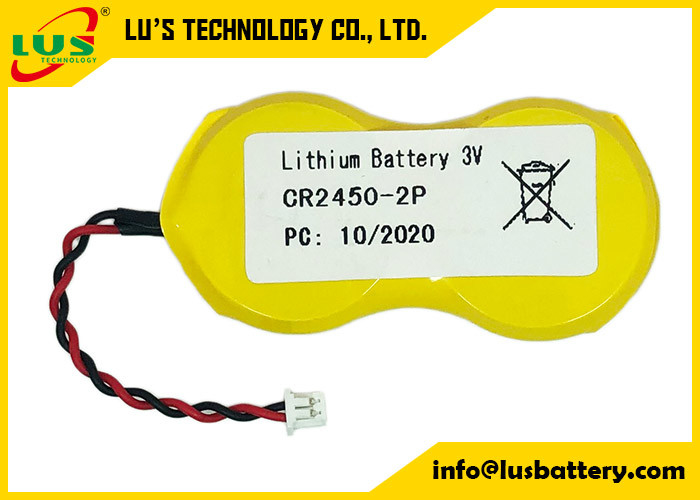 Cr2450-2p 3v Batterie-Art Imos 1p2-A1 der Knopf-Zellen1200mah für Rfid