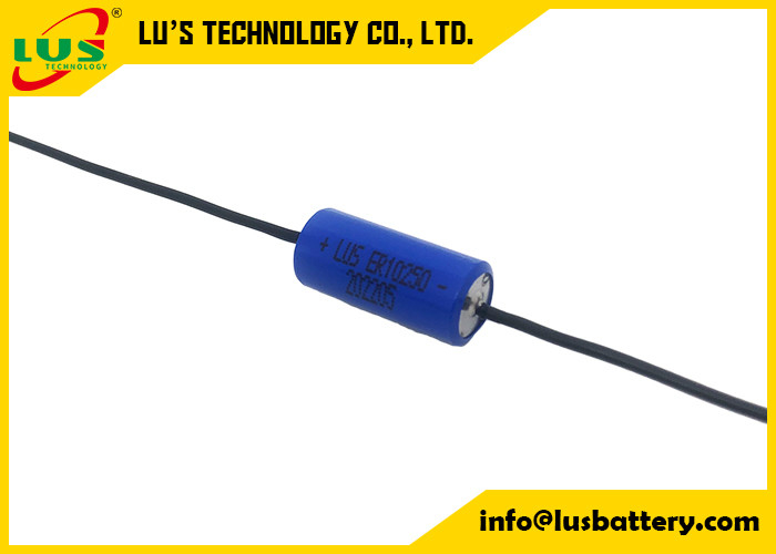 Lithium-Thionylchlorid-Batterie ER10250 1/2 AAA mit Stiften 3,6 V oder mit Axialzuleitungen