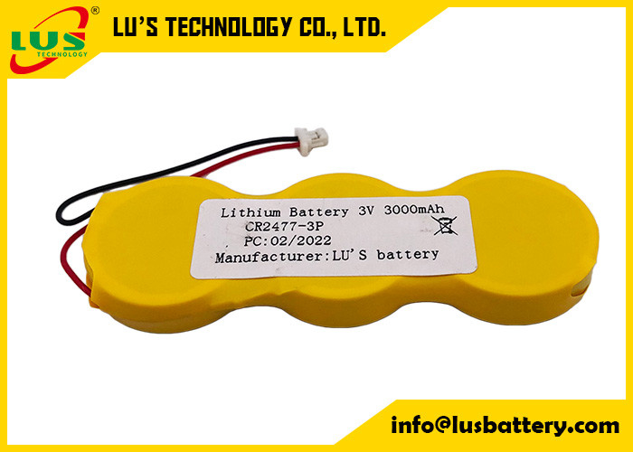 CR2477 3V Batterie-Satz der Lithium-Zellbatterie-2477 des Lithium-3 des Volt-1000mAh für ESL