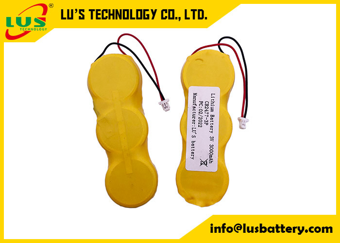 CR2477 3V Batterie-Satz der Lithium-Zellbatterie-2477 des Lithium-3 des Volt-1000mAh für ESL