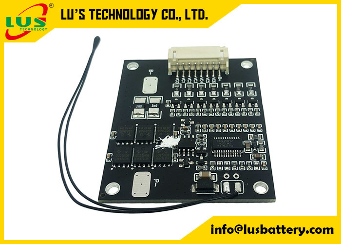 18650 Batterie BMS 7s 20A mit Verbindungsstück kundengebundener Software 7S 15A 24V 29.4V PCBA