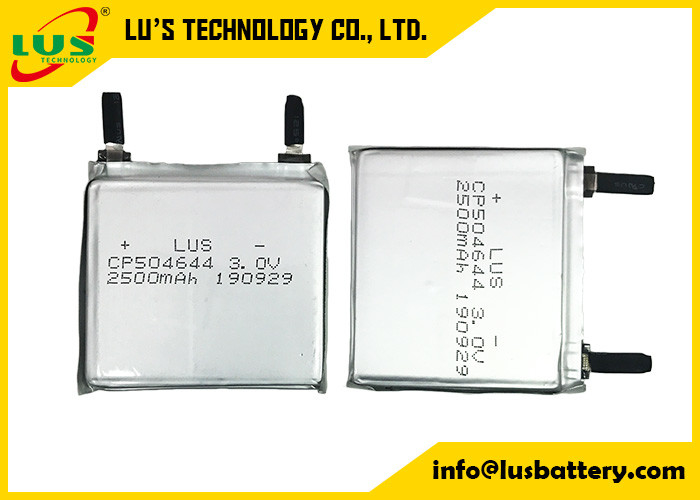 CP504644 Primäre Lithiumzelle 3V 2500mAh ultradünne Batterie für IOT-Produkte