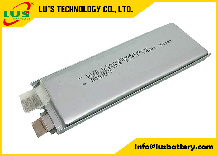 Dünne flache Lithium-Batterie CP7839109 3.0V ultra Zellen10ah CP8040112 für Logistik-Überwachung