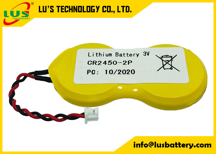 Münzen-Zellbatterie-Satz 1200mAh IMOS 1P2-A1 CR2450 3,0 Volt für ESLs