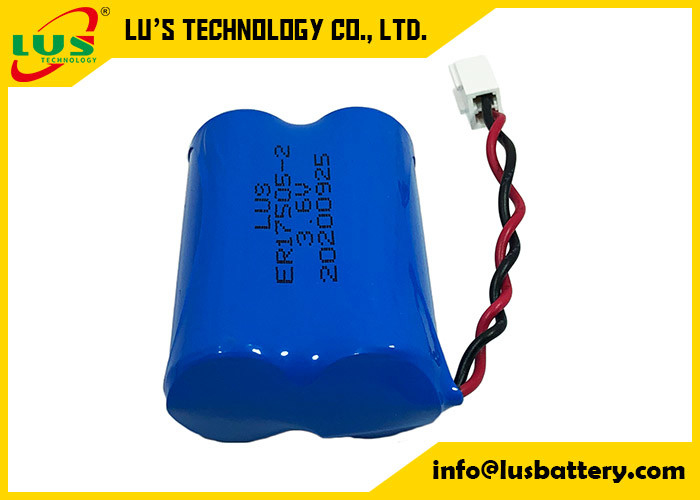 Lithium-Batterie nicht wiederaufladbare 3400 Mah Lithium Thionyl Chloride Battery 3.6V ER17505