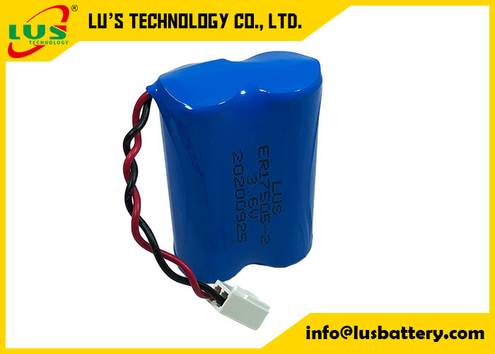 Lithium-Batterie nicht wiederaufladbare 3400 Mah Lithium Thionyl Chloride Battery 3.6V ER17505