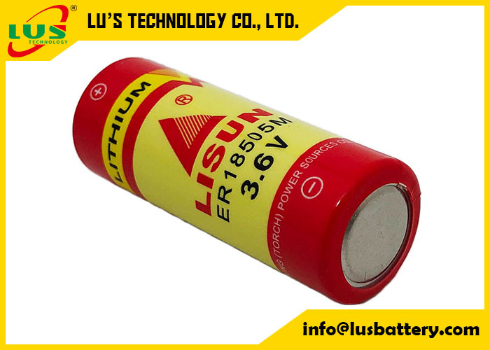 Kundengebundene Primär-Li SOCI2 Batterie ER18505M Battery Spiral A Größen-3.6V 3.6Ah