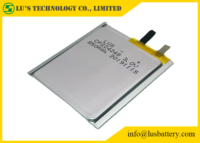 Dünnes langes Leben RFID Zellder batterie-CP224248 3.0v 850mah für Bluetooth-Umbauten