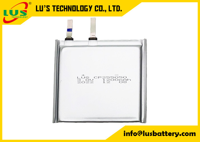 Flache ultra dünne Batterie-flexibles weiches Paket CP255050 3.0V 1200mah für elektronischen Verschluss