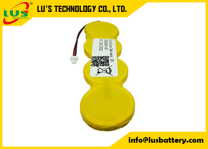Lithium-Knopfzellen CR2450 2400mah 3v prägen Zellsatz für intelligente Umbauten