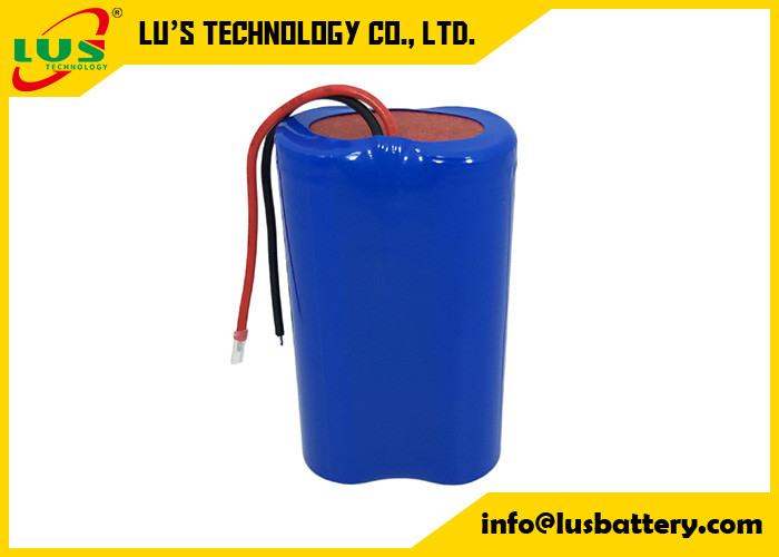 Lithium-Batterie-Satz 18650 der Lithium-Batterie-3.7v 18650 5200mah kundengerechter wieder aufladbarer 1S2P 3.7V 5200mAh