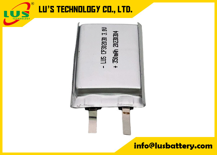 Beutel-Zelllithium-batterie-Ersatz der Lithium-Mangan-Dioxid-Batterie-Cp302030 für Münzen-Zelle 3v 350mah