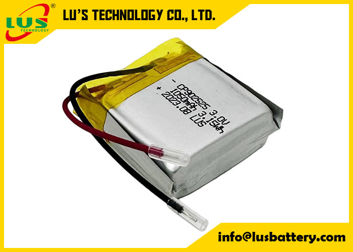 Flexible 3,0 V Lithium-Ionen-Batterie für digitale Geräte CP902525 CP902222 CP903030
