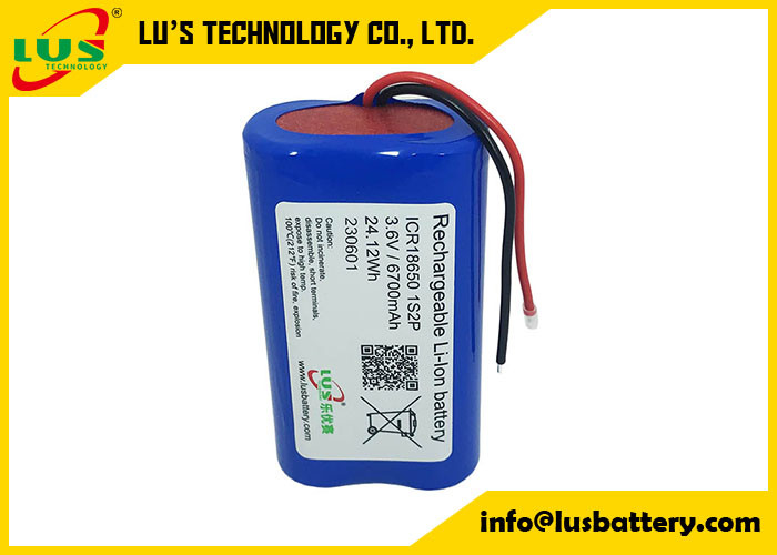 OEM 18650 Li-Ionen-Batterie 3,7v 1s1p 7,4v 2s1p 11,1v 3s1p 3s2p 2600mah 3400mah 6000mah Batteriepack