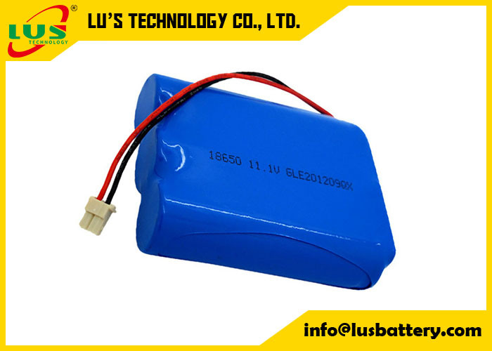 18650 3S1P 11.1V 2000mAh 3S 12V Lithium-Ionen-Batterien-Pack Fischerlichter Lithiumbatterien 11.1V2000mAh