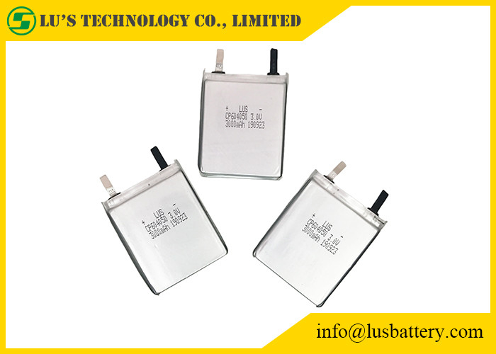 CP603956 3v 3200mAh Primär ultra dünne Limno2-Batterie für Pos-Maschine LiMnO2 Ultra dünne Zelle 3V CP603956 Batterie